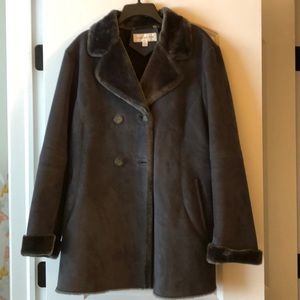 Jones of New York Faux Suede Jacket